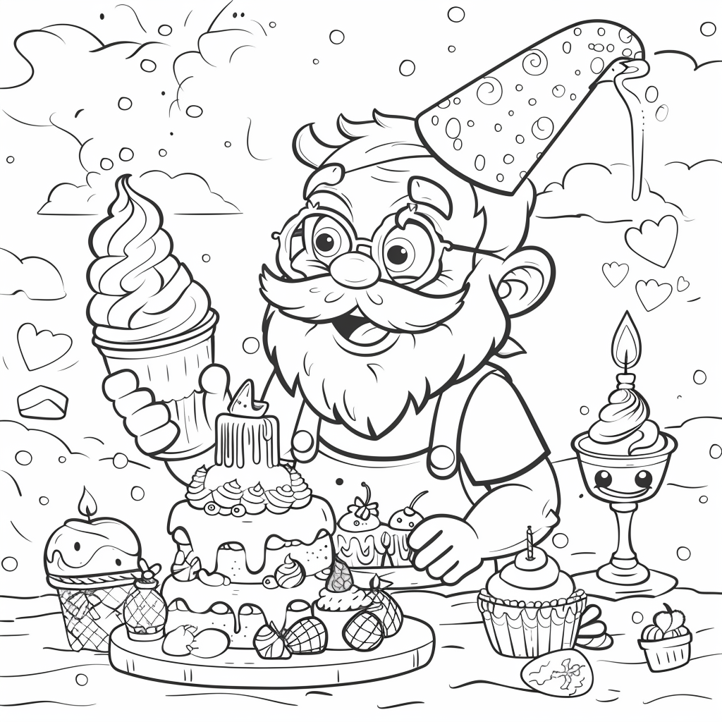Ausmalbild Geburtstag Opa