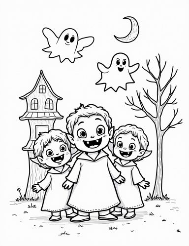  Halloween Ausmalbild 