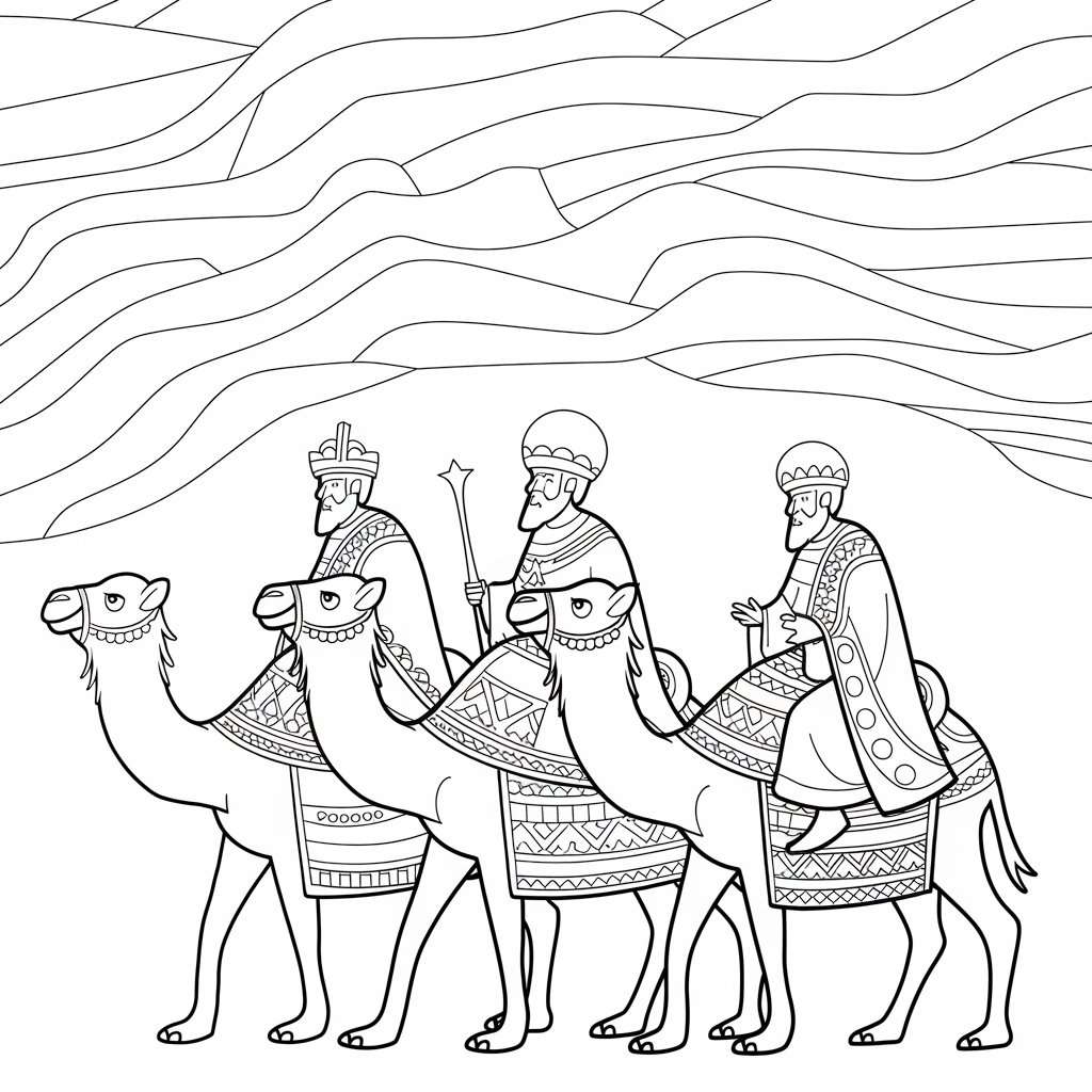 Heilige Drei Könige Ausmalbild 