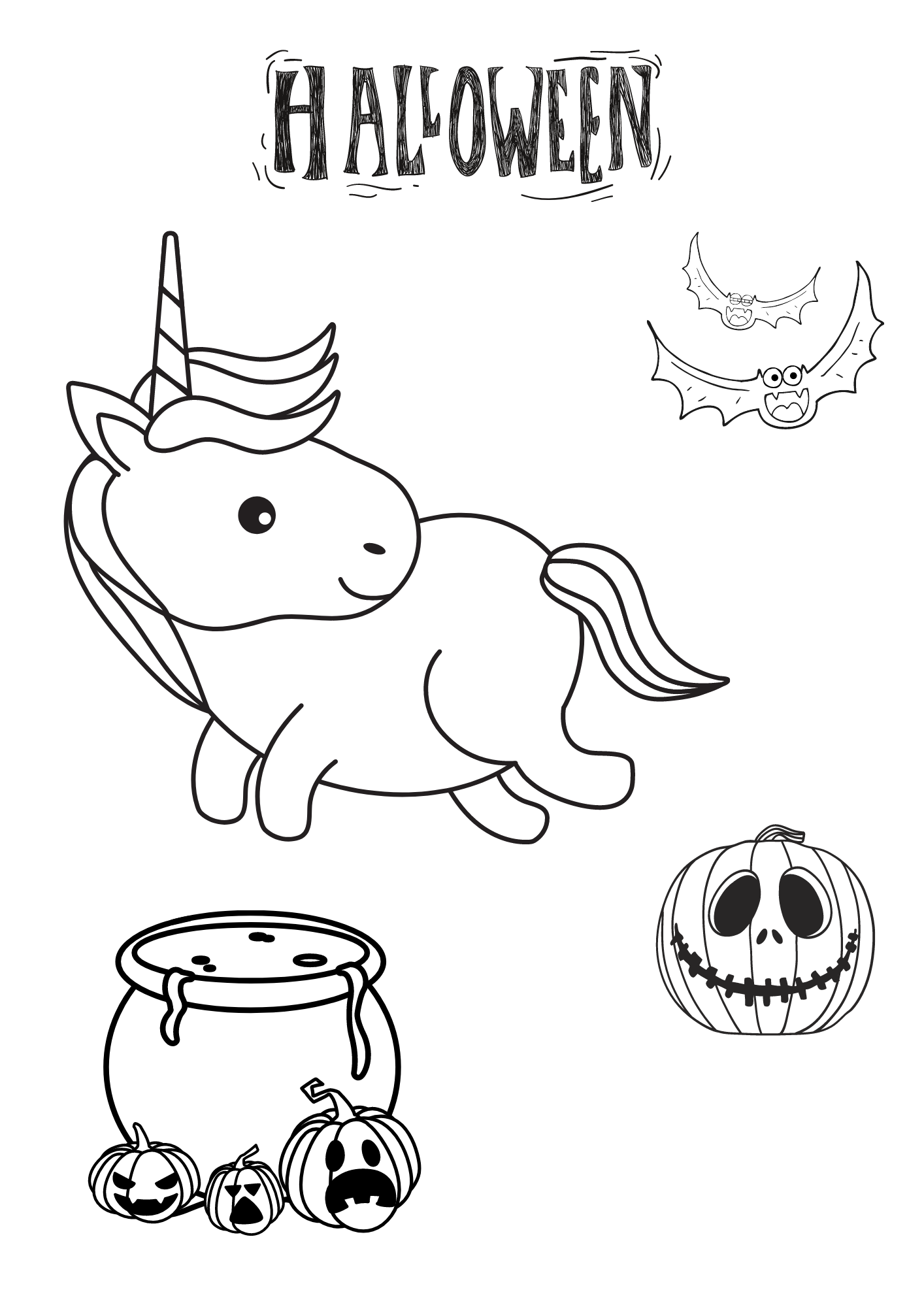 Einhorn Halloween